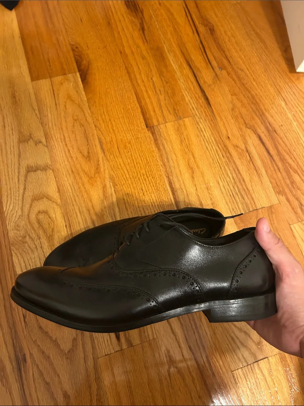 Clarks Black Dress Shoe
